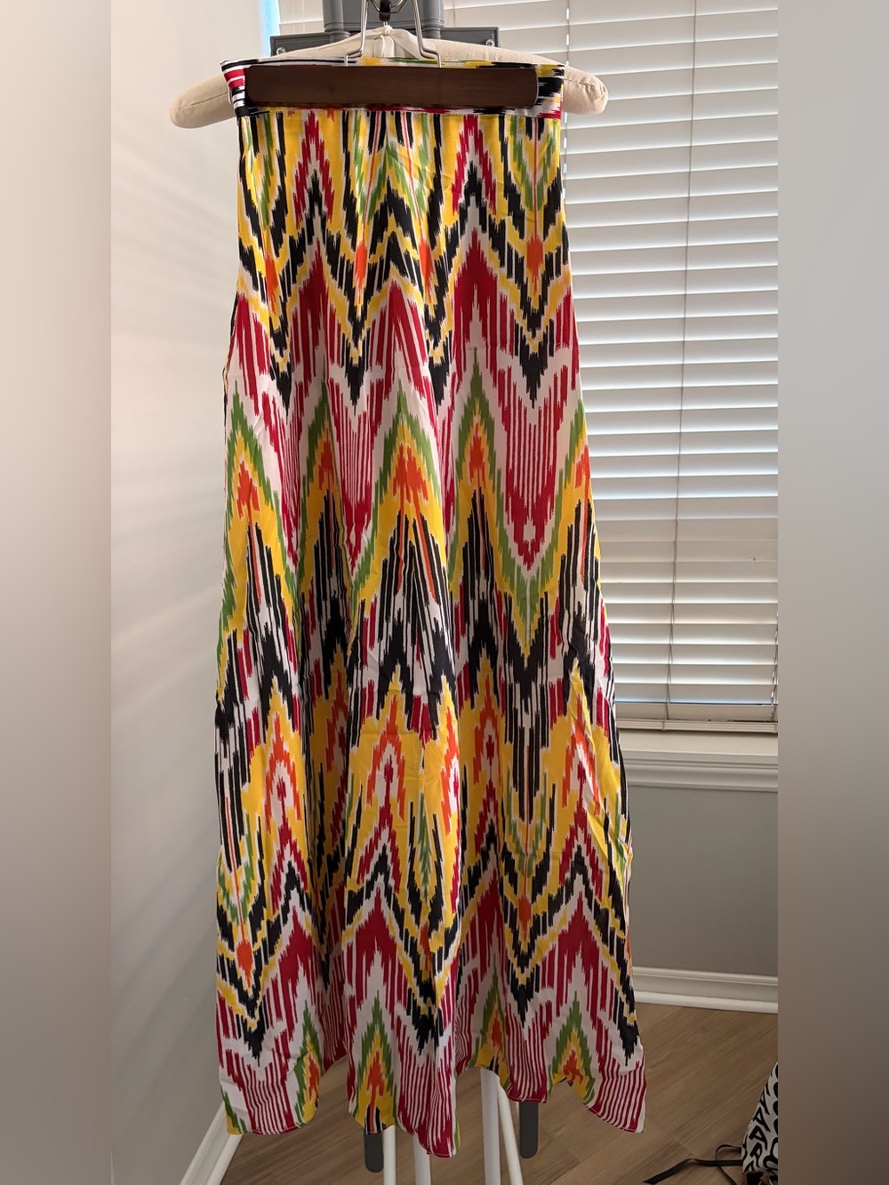 Tailor Made Uzbek Fabric Maxi Skirt Size XXS/XS
